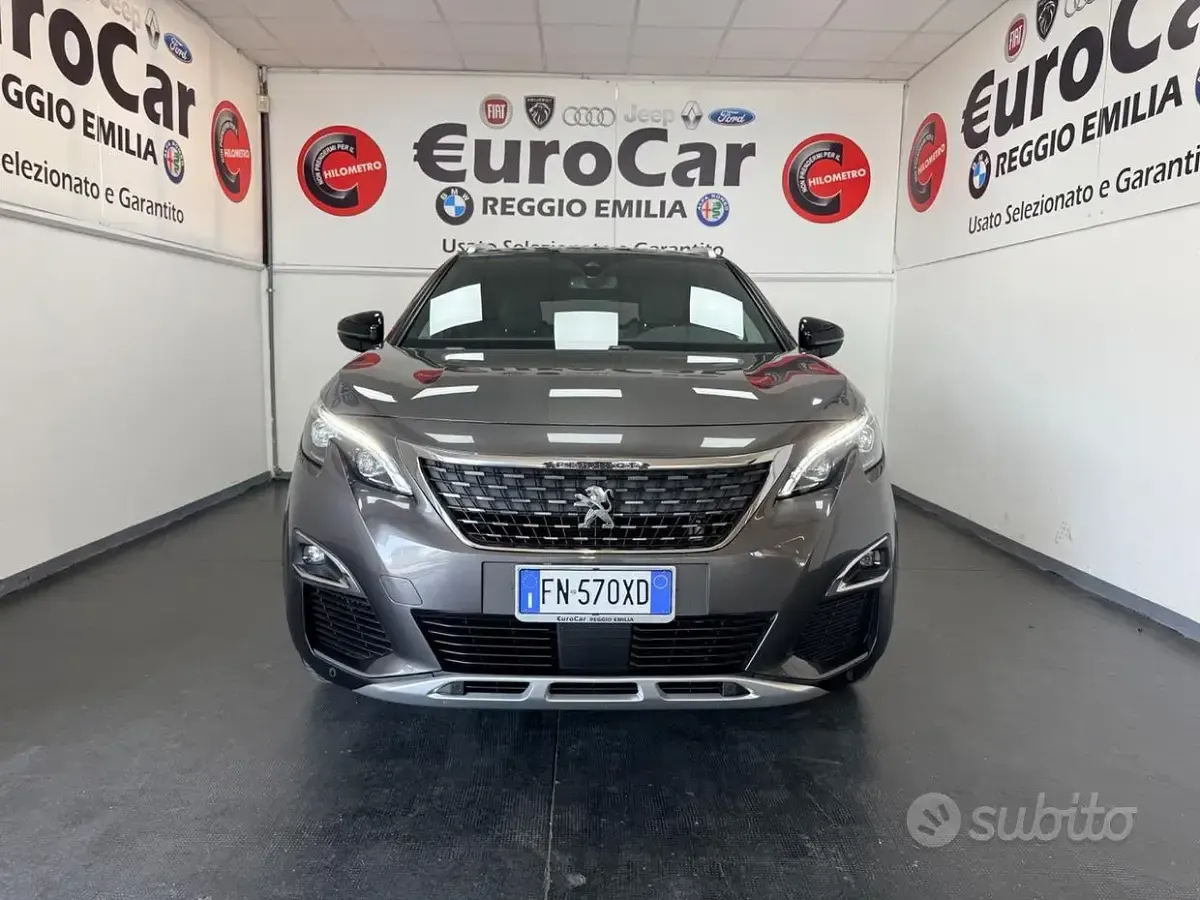 Usata Peugeot 3008 GT-line 131 CV (96 kW) 2018 Grigio SUV