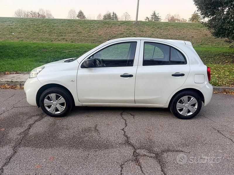 Second-hand Nissan Micra 80 CP (58 kW) 2016 Alb Hatchback