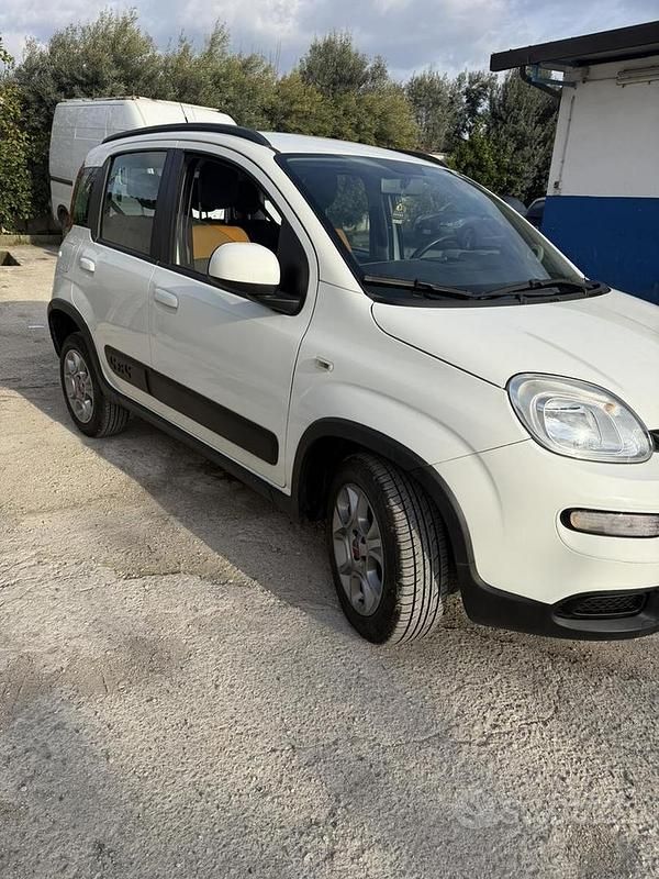 Usata Fiat Panda 4x4 75 CV (55 kW) 2013 Bianco Utilitaria