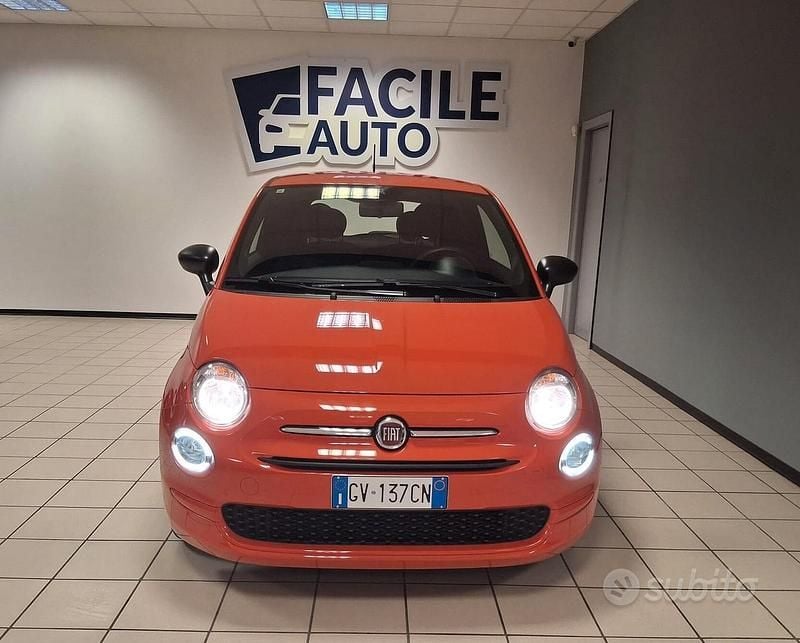 Usata Fiat 500 69 CV (50 kW) 2024 Arancione Berlina