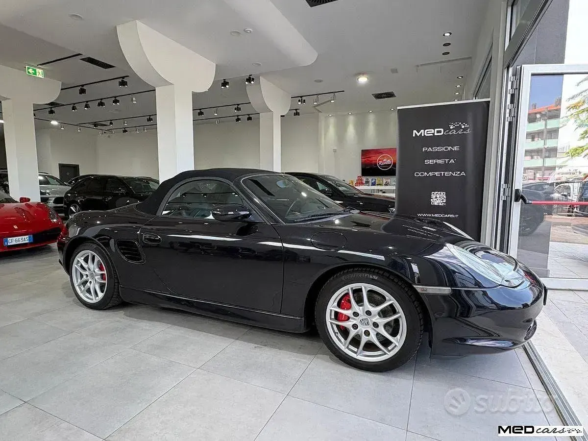 Occasion Porsche Boxster 260 PK (191 kW) 2004 Zwart Cabriolet