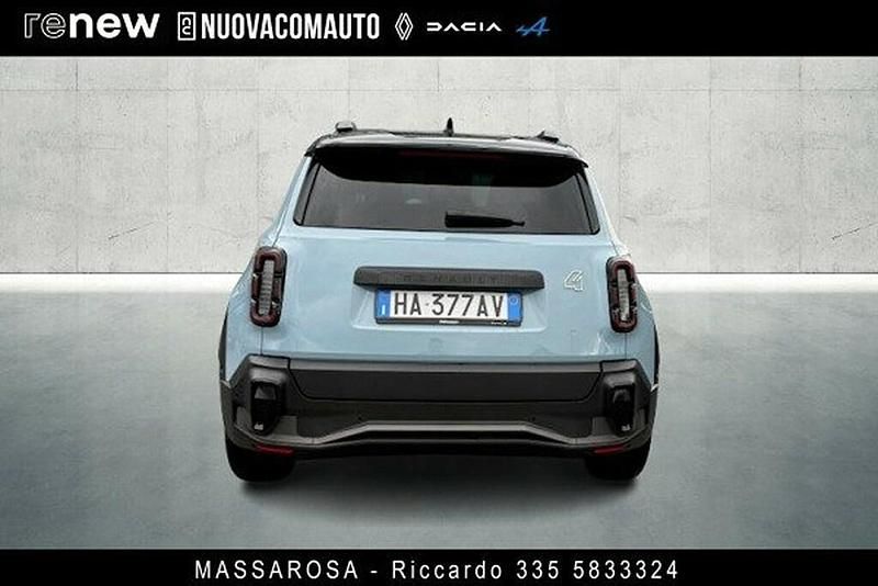 Nuova Renault R4 Iconic 110 kW (150 CV) 2025 Nero SUV