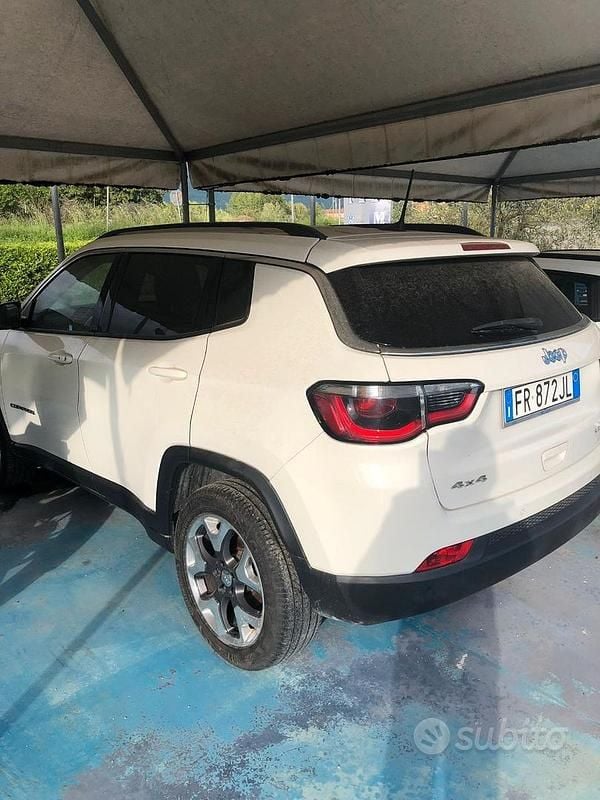 Gebraucht Jeep Compass Limited 140 PS (102 kW) 2018 Weiß SUV
