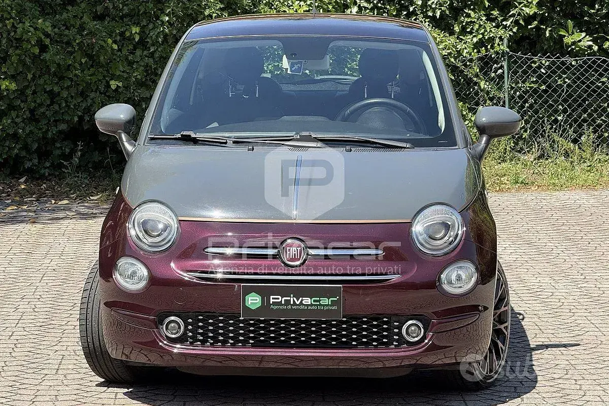 Usata Fiat 500 Collezione 69 CV (50 kW) 2019 Rosso Utilitaria