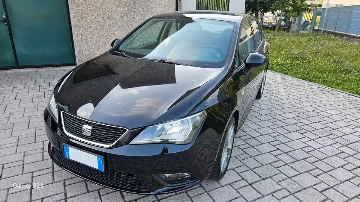 Usata Seat Ibiza Business 75 CV (55 kW) 2015 Nero Berlina