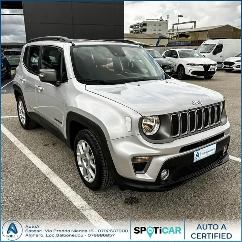 Usata Jeep Renegade Limited 120 CV (88 kW) 2022 Grigio metallizzato SUV