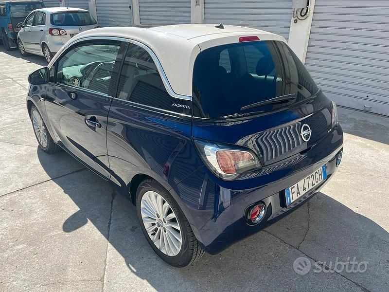 Usata Opel Adam Rocks Rocks 70 CV (51 kW) 2015 Blu Utilitaria