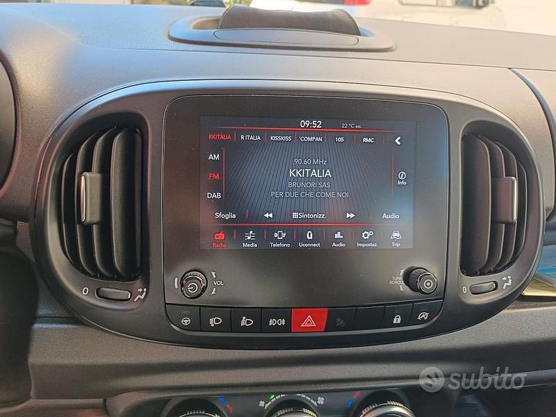 Usata Fiat 500L 95 CV (69 kW) 2021 Nero Monovolume