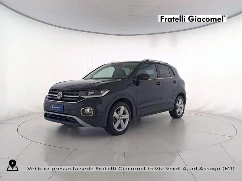 Deep black perlato Usata 2022 VW T-Cross Advance SUV | 18.400 € (Buon prezzo) - Immagine 1/4