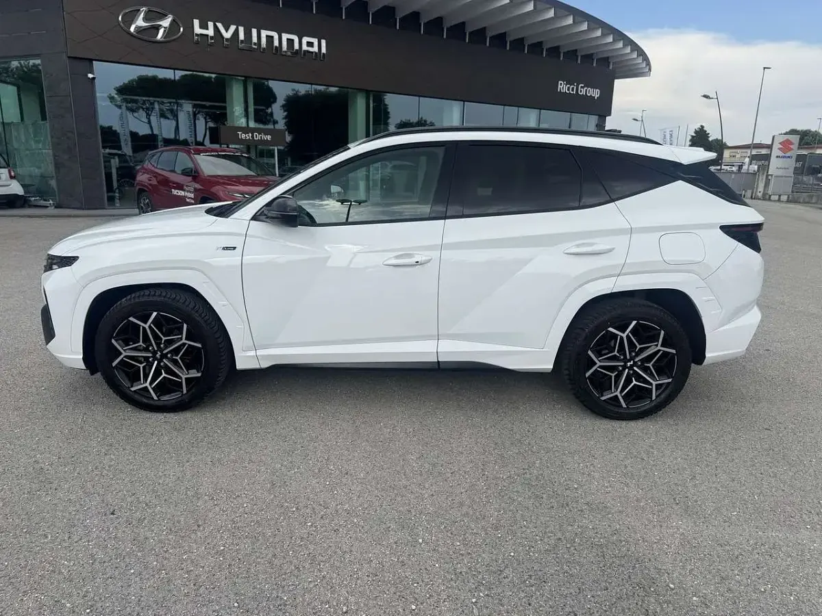 Usata Hyundai Tucson N Line 230 CV (169 kW) 2022 Bianco SUV