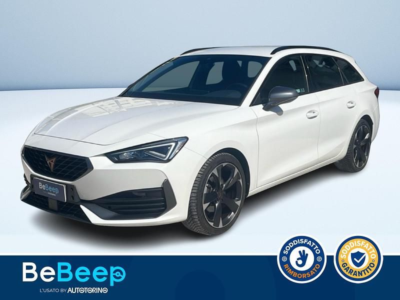 Usata Cupra Leon 150 CV (110 kW) 2024 Bianco pastello Station wagon