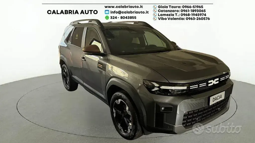 Uusi Dacia Bigster Extreme 140 HP (102 kW) 2025 Harmaa Katumaasturi