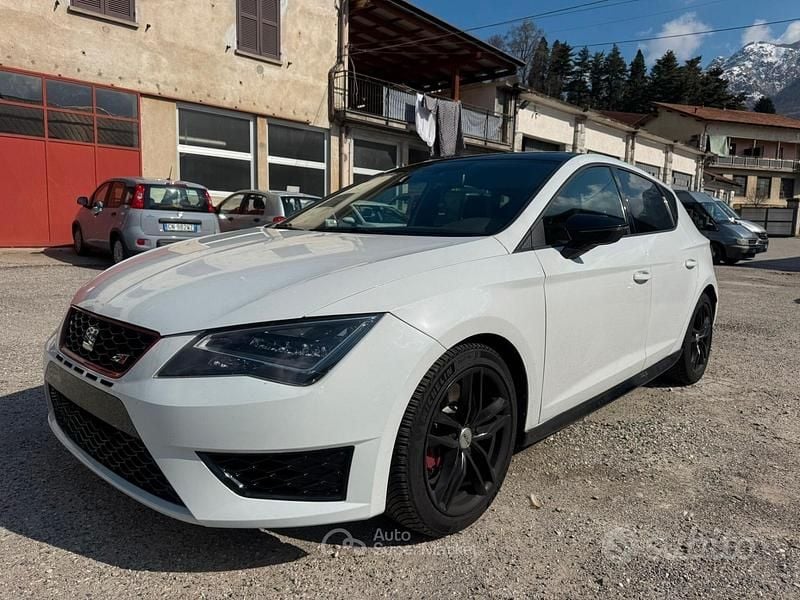 Usata Seat Leon CUPRA 280 CV (205 kW) 2015 Bianco Berlina
