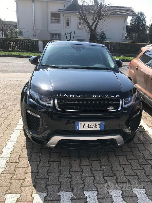 Usata Land Rover Range Rover evoque 2019 Nero SUV