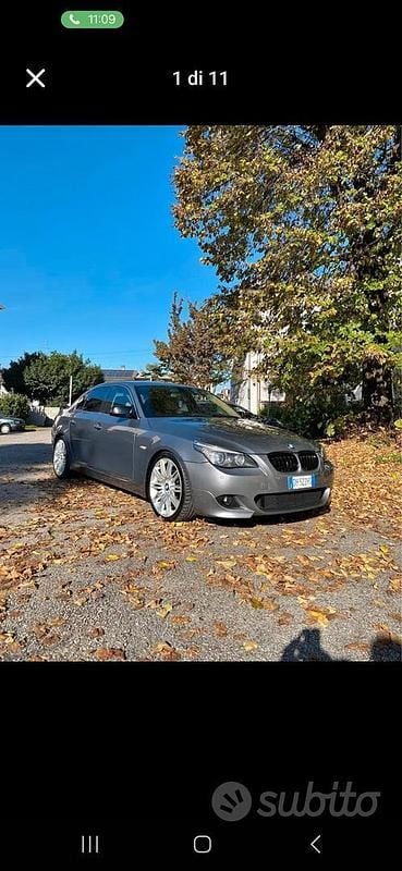 Usata BMW 530 197 CV (144 kW) 2007 Grigio Berlina