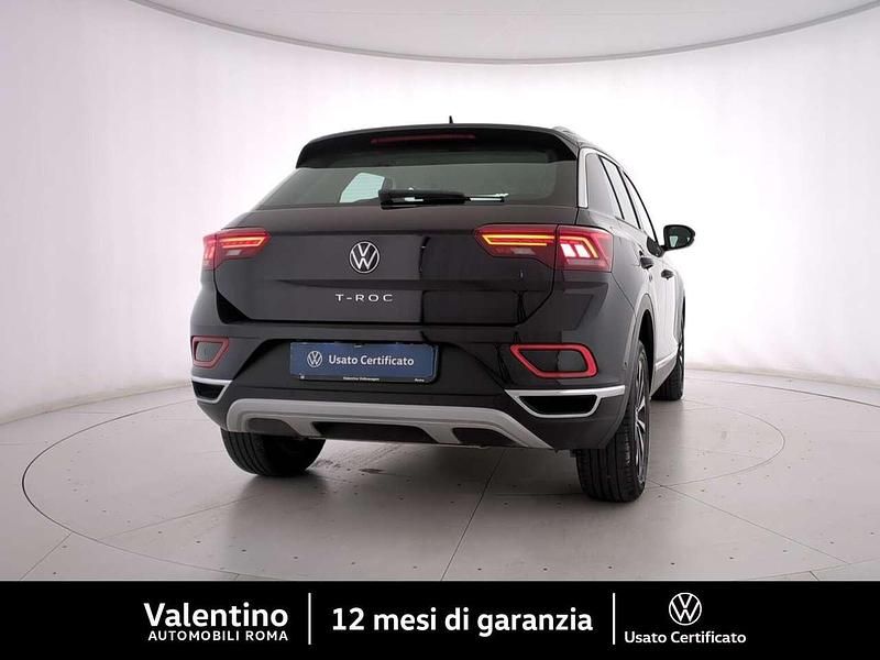 Usata VW T-Roc Style 110 CV (80 kW) 2024 Nero SUV