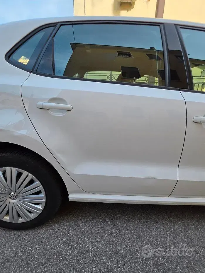 Usata VW Polo 60 CV (44 kW) 2017 Bianco Berlina