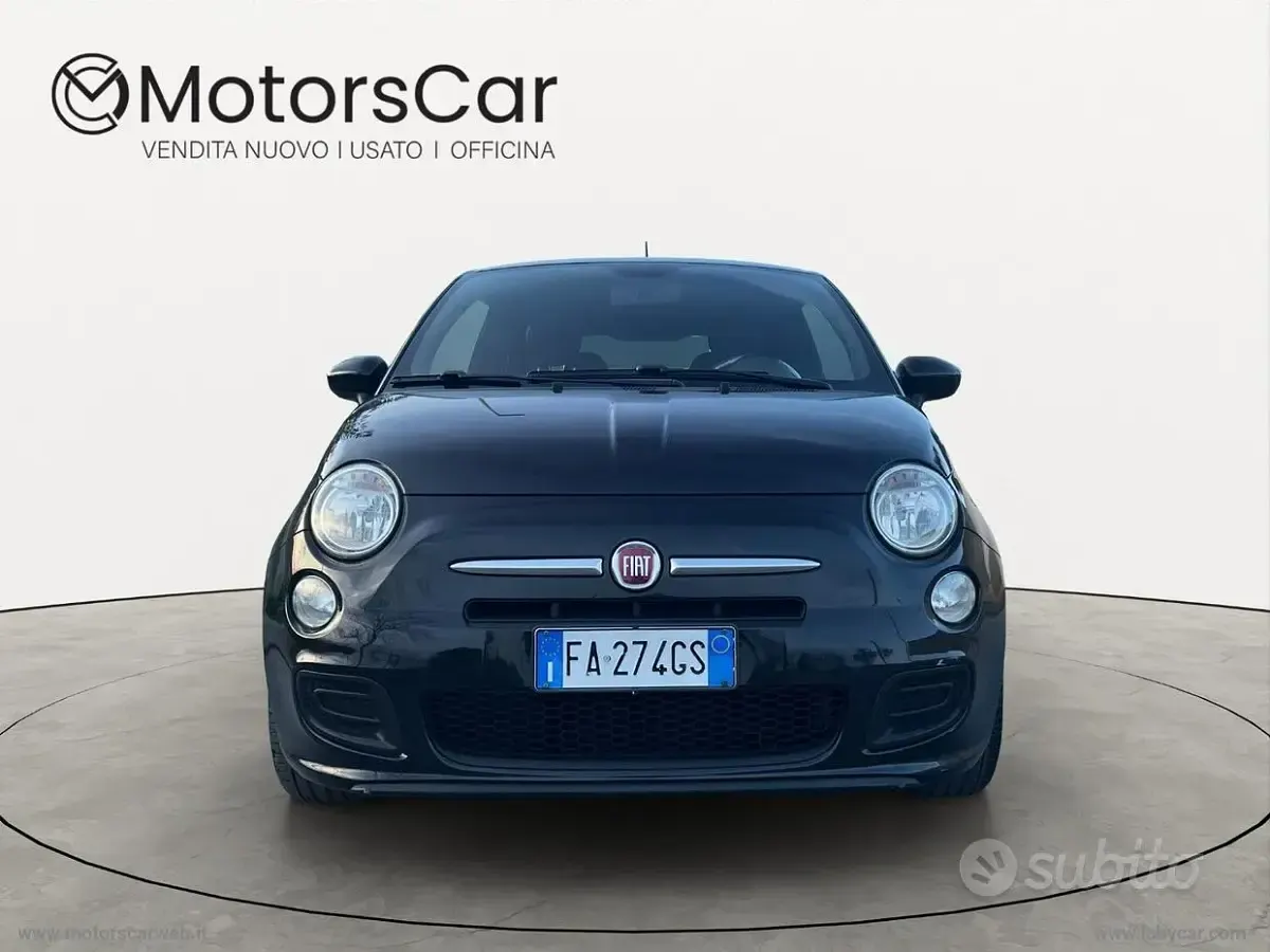 Usata Fiat 500 S 69 CV (50 kW) 2015 Nero Berlina