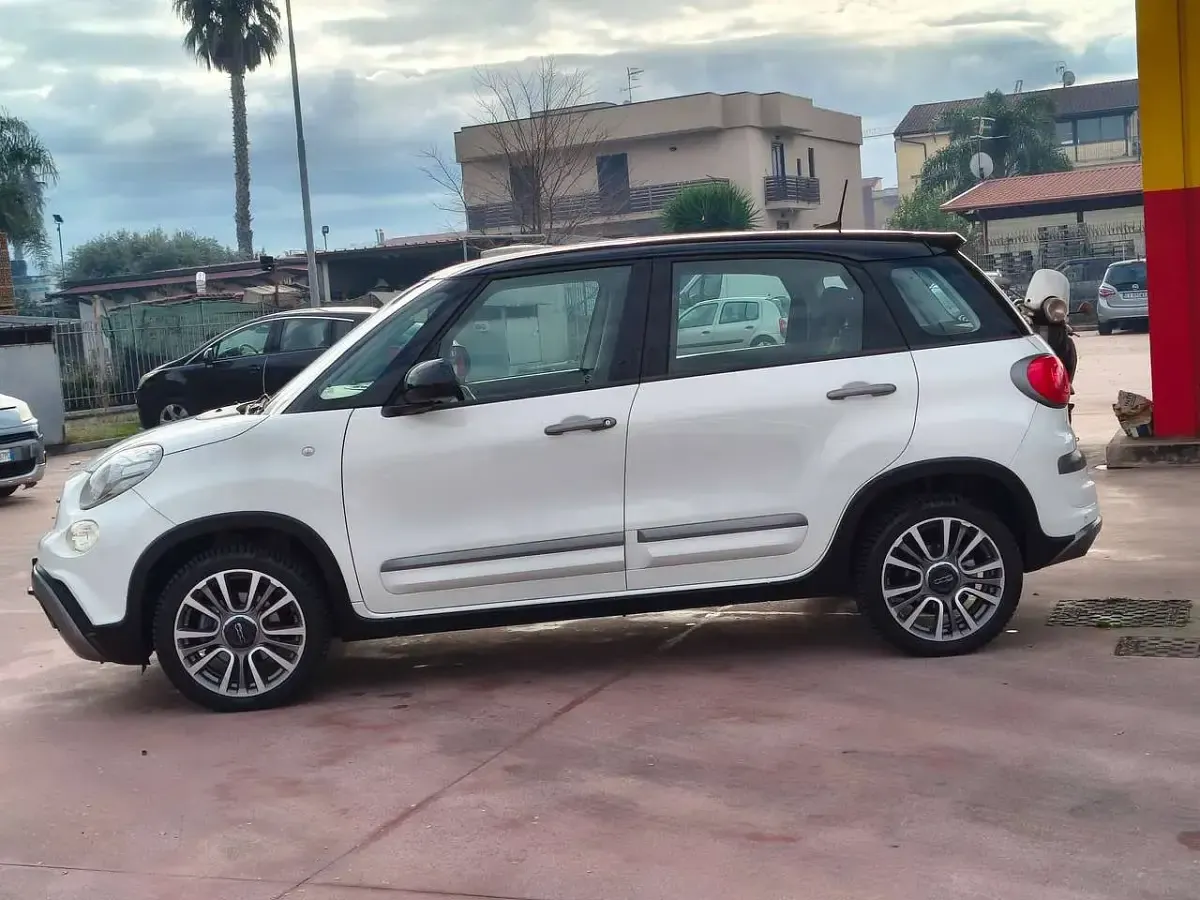 Usata Fiat 500L Cross 95 CV (69 kW) 2018 Bianco Monovolume