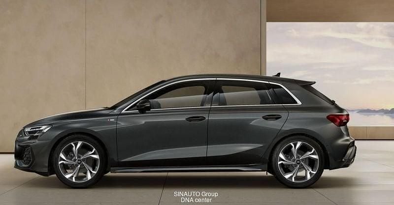 Nuova Audi A3 Sportback e-tron Ambiente 150 CV (110 kW) 2026 Grigio scuro Utilitaria