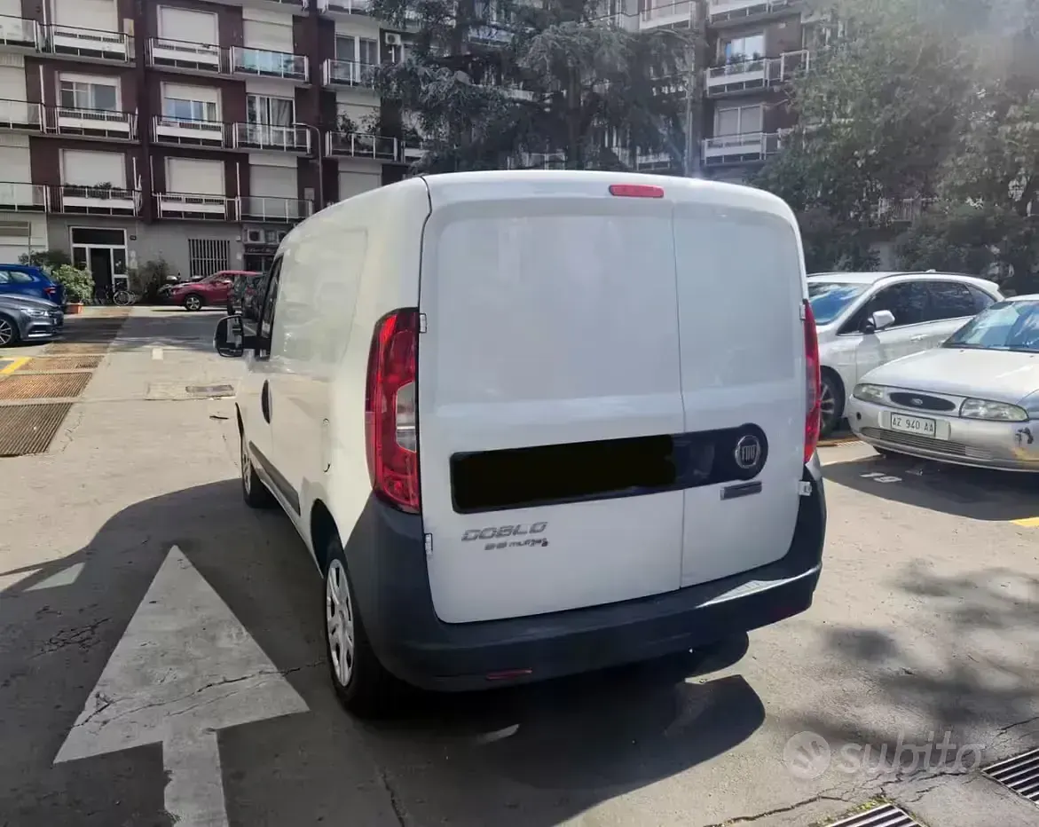 Usata Fiat Doblò Dynamic 69 CV (50 kW) 2017 Bianco Monovolume