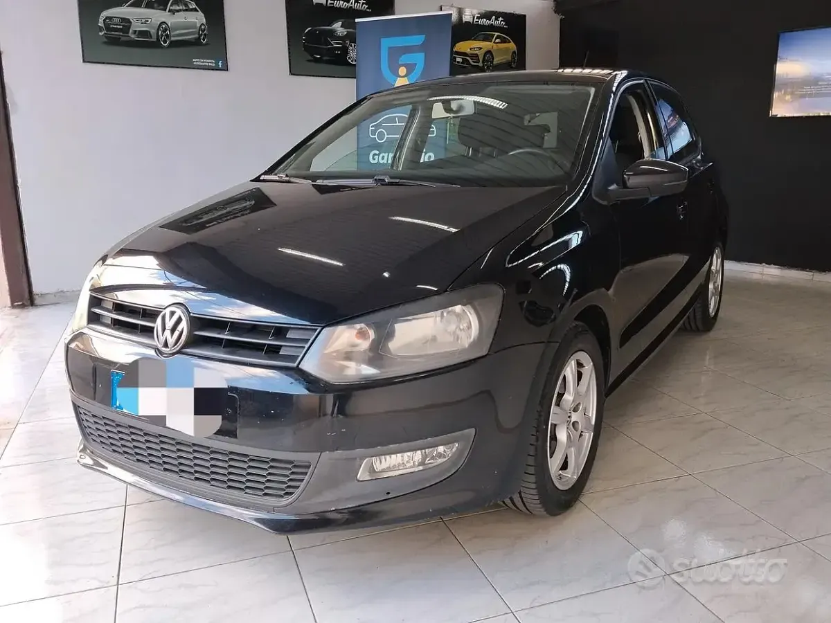 Usata VW Polo 75 CV (55 kW) 2013 Nero Utilitaria