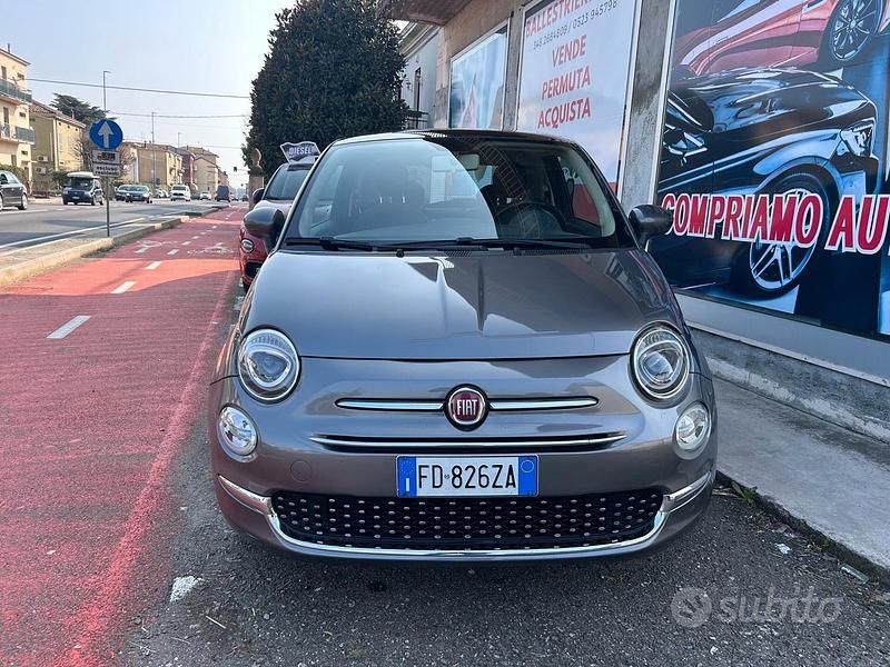 Usata Fiat 500 Lounge 69 CV (50 kW) 2016 Grigio Berlina