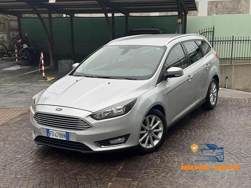 Nero Usata 2016 Ford Focus Titanium S Station wagon | 6900 € (Buon prezzo) - Immagine 1/4