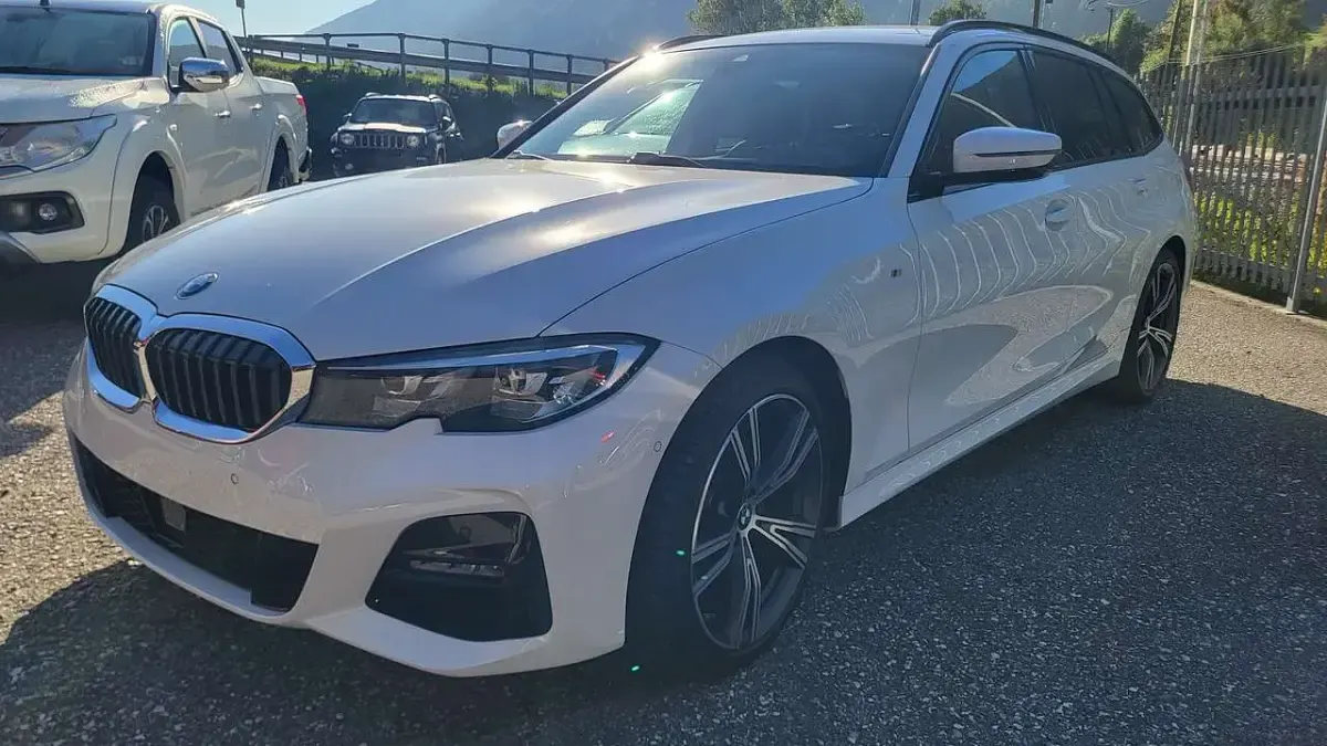 Usata BMW 320 M Sport 190 CV (139 kW) 2021 Bianco Station wagon