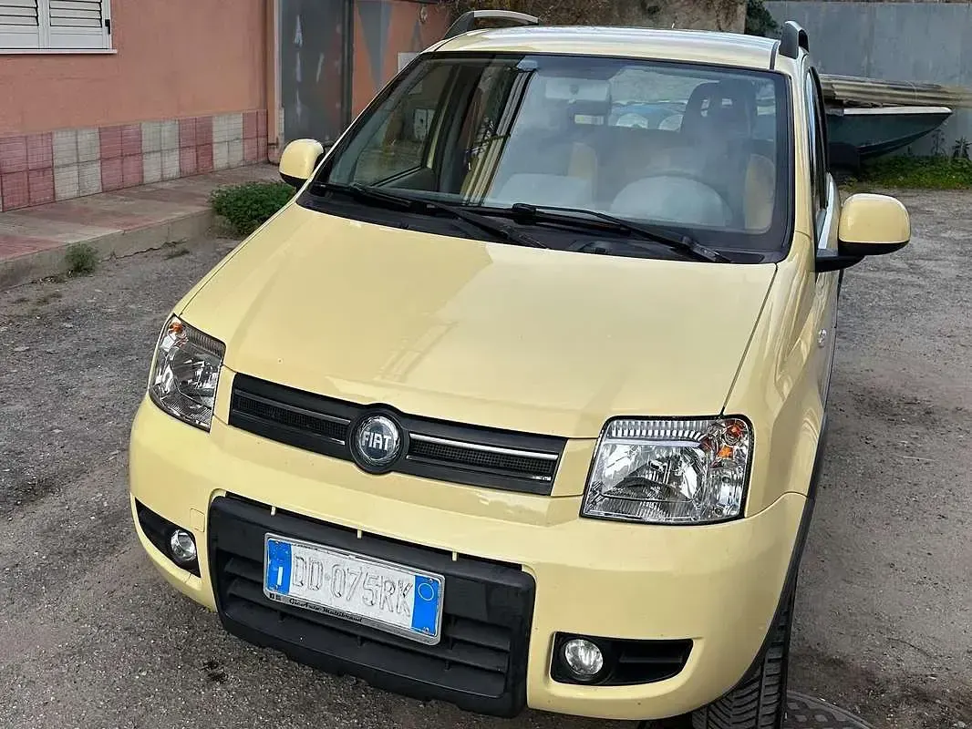 Usata Fiat Panda 4x4 Climbing 69 CV (50 kW) 2006 Giallo Utilitaria