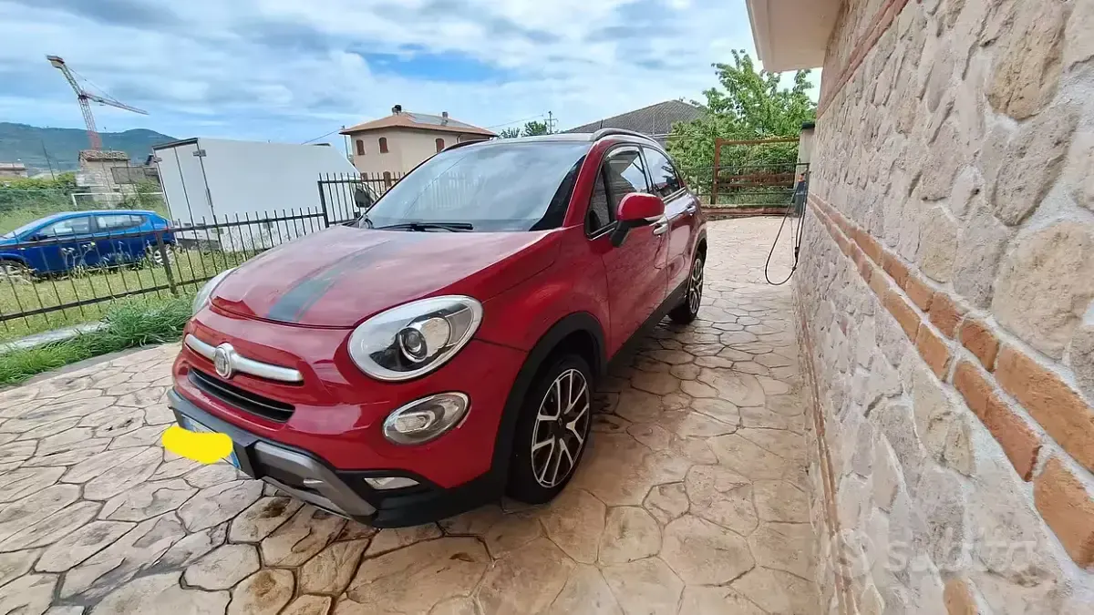 Usata Fiat 500X Cross Plus 140 CV (102 kW) 2015 Rosso SUV