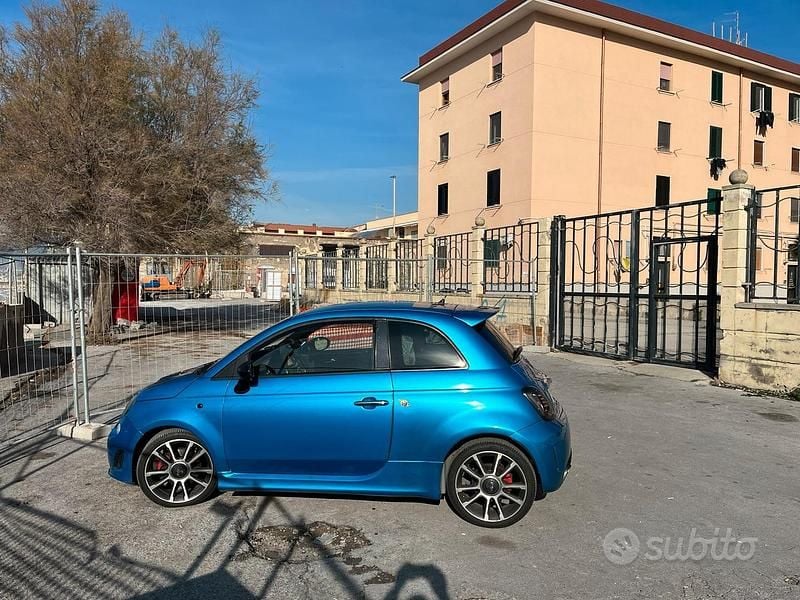 Usata Abarth 500 2009 Blu Berlina