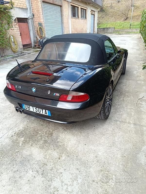 Usata BMW Z3 118 CV (86 kW) 2001 Nero Cabrio