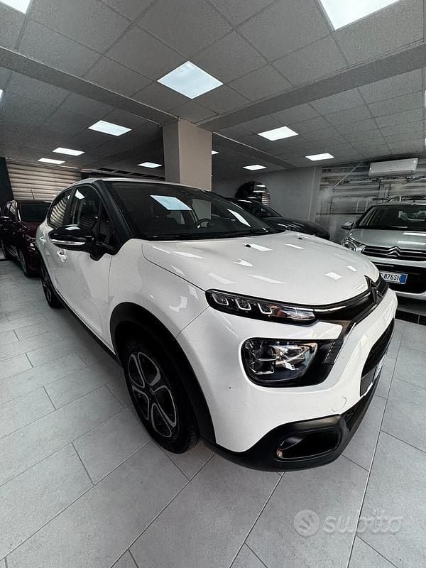 Usata Citroën C3 Feel 102 CV (75 kW) 2022 Bianco Berlina