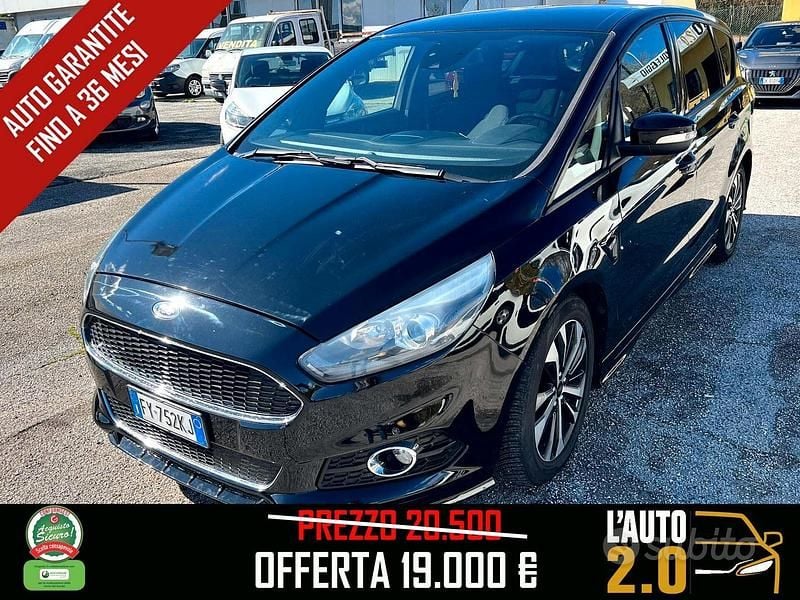 Usata Ford S-MAX ST-Line 150 CV (110 kW) 2019 Nero Monovolume