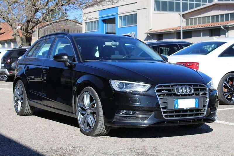 Usata Audi A3 Sportback 150 CV (110 kW) 2015 Nero Utilitaria