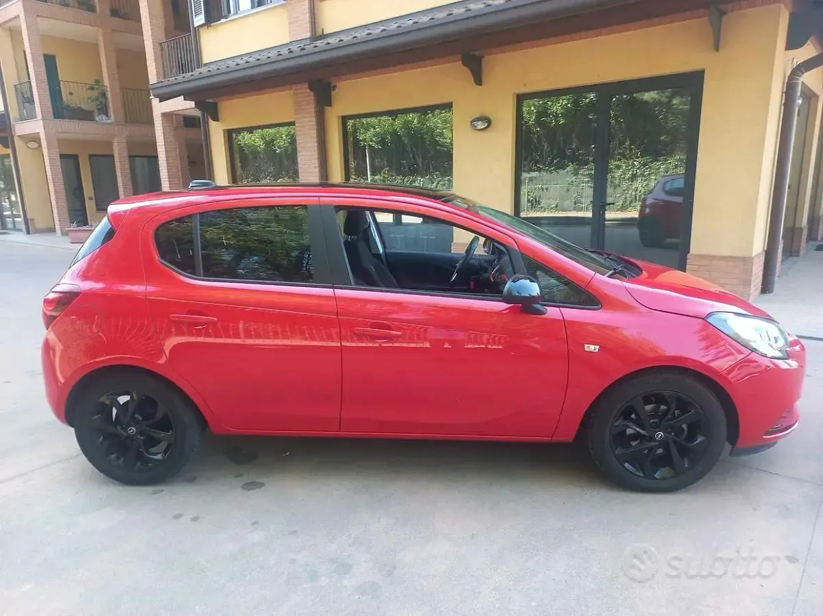 Usata Opel Corsa 69 CV (50 kW) 2017 Rosso Utilitaria