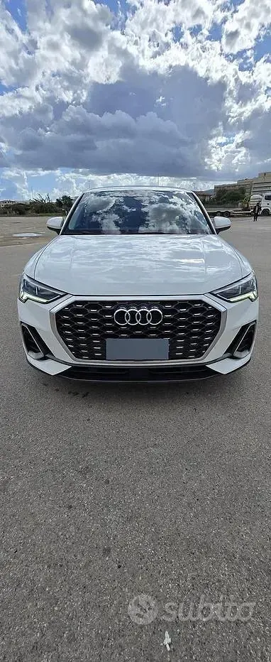 Usata Audi Q3 Sportback S-Line 150 CV (110 kW) 2021 Bianco SUV