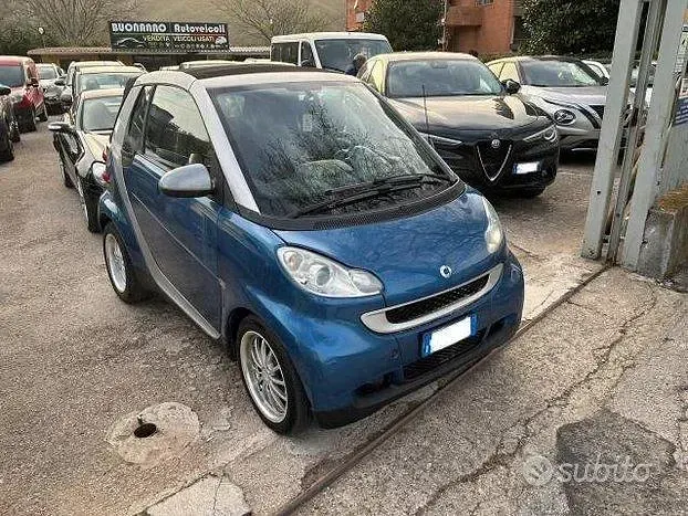 Usata Smart ForTwo Cabrio 60 CV (44 kW) 2010 Blu Cabrio