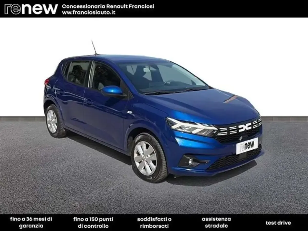 Usata Dacia Sandero Expression 91 CV (66 kW) 2023 Blu