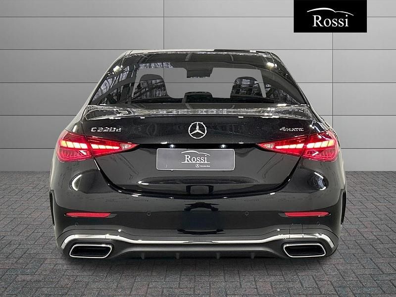 Nuova Mercedes C220 200 CV (147 kW) 2025 Argento Berlina