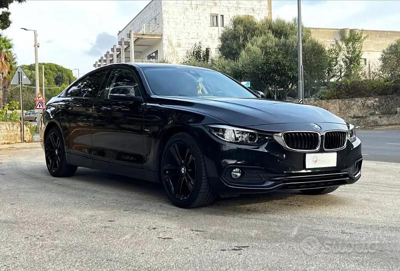 Usata BMW 420 Sport Line 190 CV (139 kW) 2017 Nero Coupé