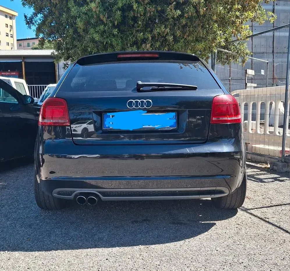 Usata Audi A3 S-Line 140 CV (102 kW) 2010 Nero Utilitaria