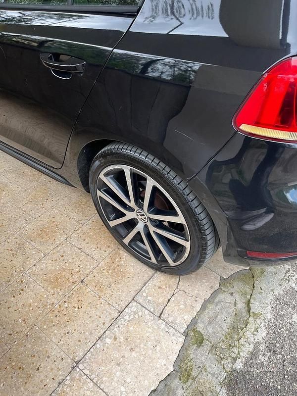 Usata VW Golf VII 170 CV (125 kW) 2012 Nero Berlina