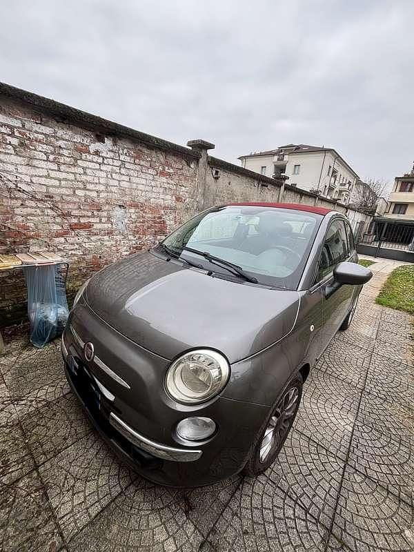 Usata Fiat 500C S 69 CV (50 kW) 2014 Grigio Cabrio