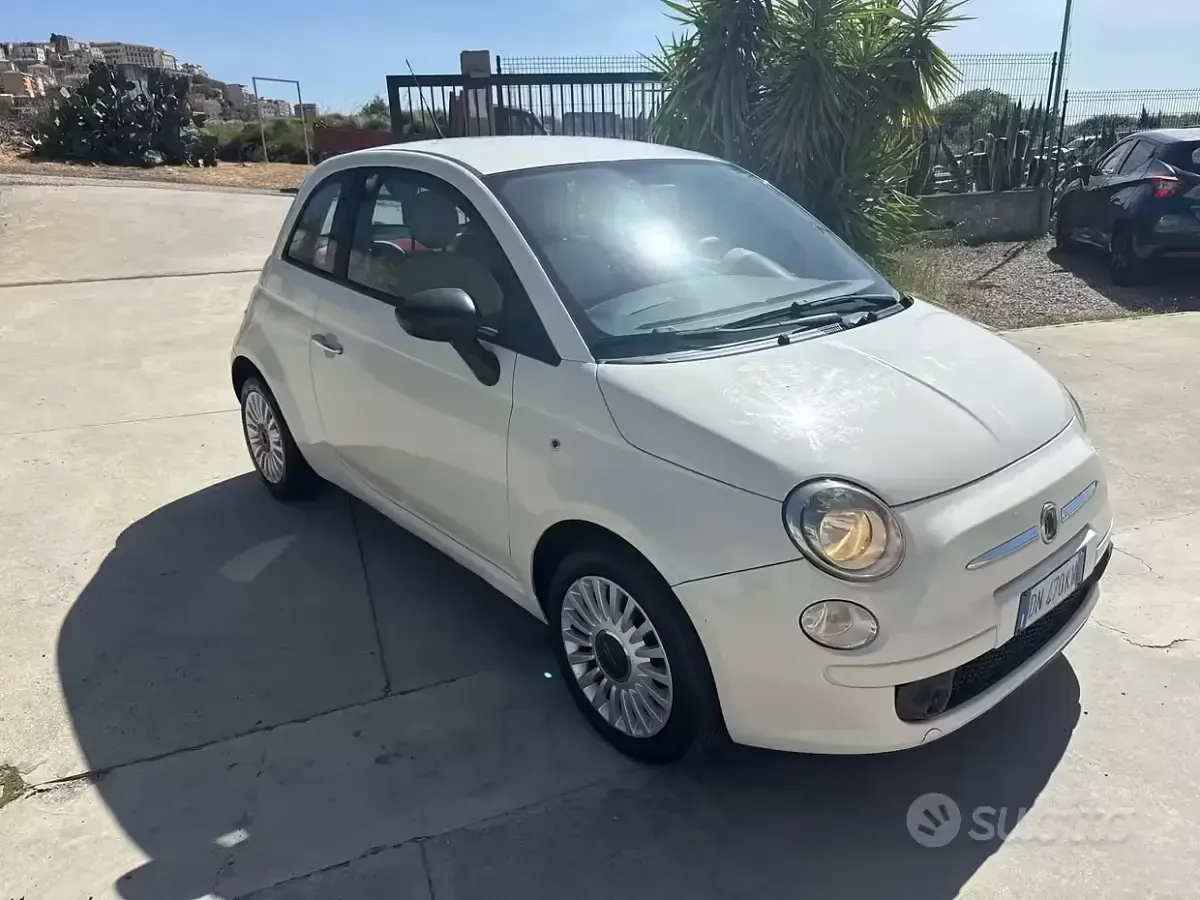 Occasion Fiat 500 Pop 75 PK (55 kW) 2008 Wit Sedan