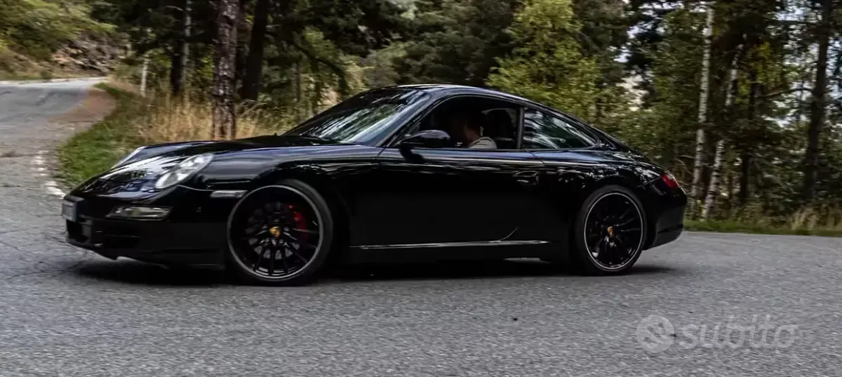 Usata Porsche 997 355 CV (261 kW) 2004 Nero Coupé
