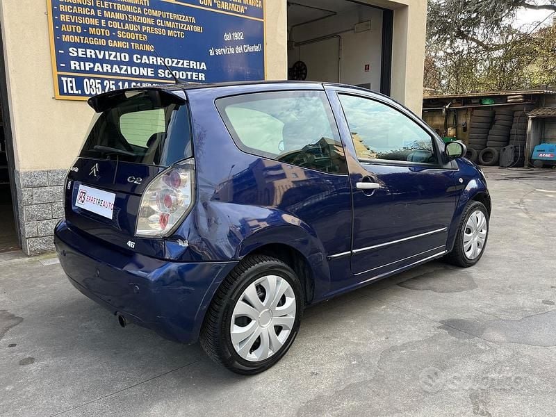 Usata Citroën C2 VTR Sport 70 CV (51 kW) 2004 Blu Utilitaria