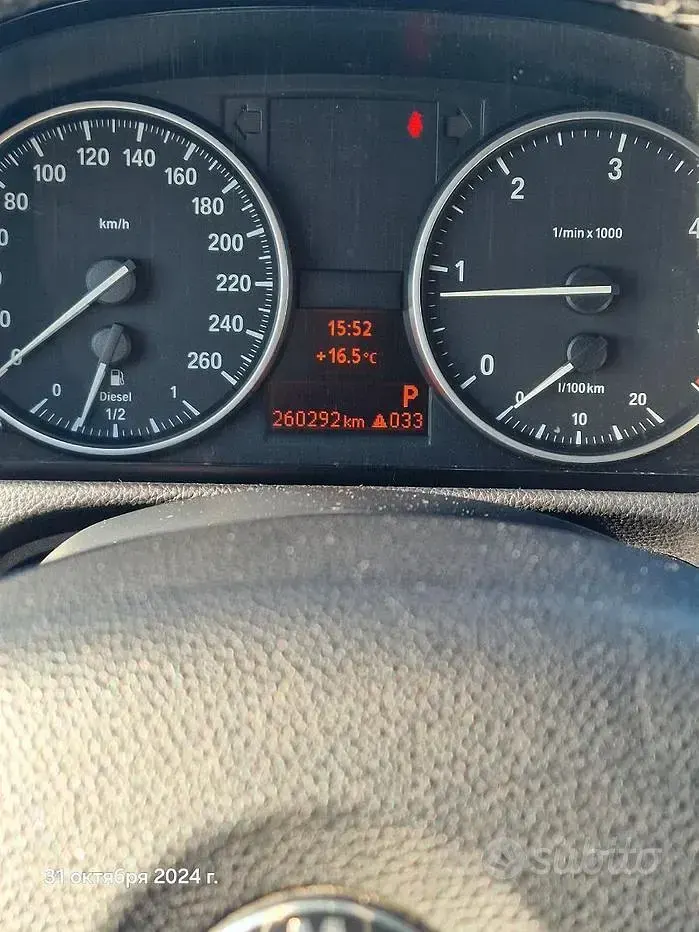 Usata BMW 318 98 CV (72 kW) 2011 Nero Berlina