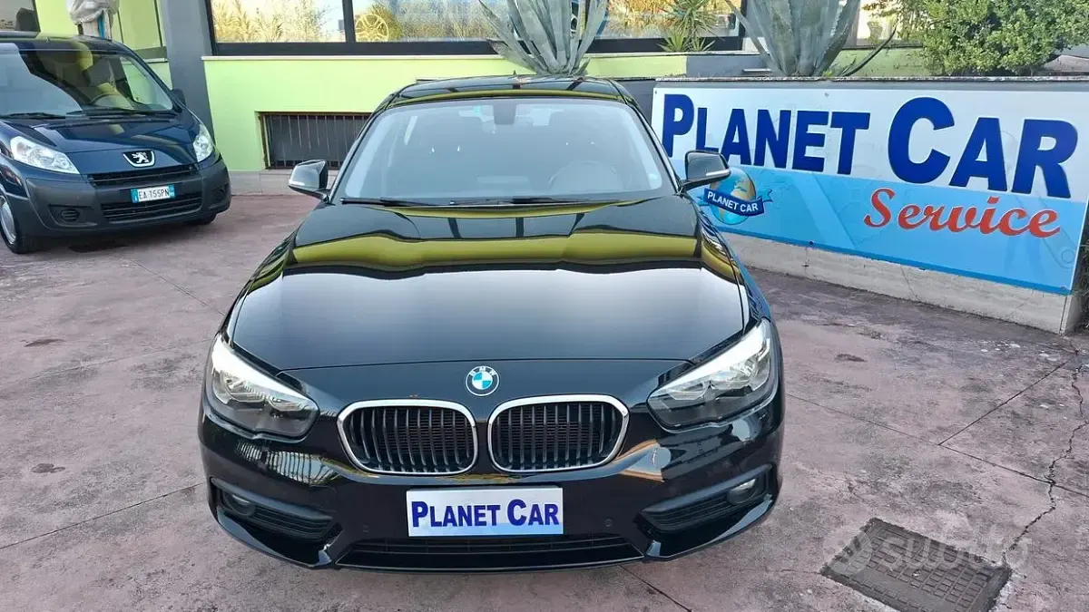 Usata BMW 116 116 CV (85 kW) 2017 Nero Utilitaria